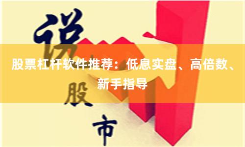 股票杠桿軟件推薦：低息實盤、高倍數、新手指導